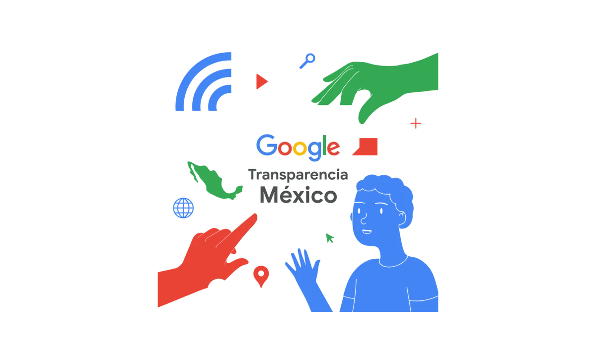 Google por transparencia electoral.