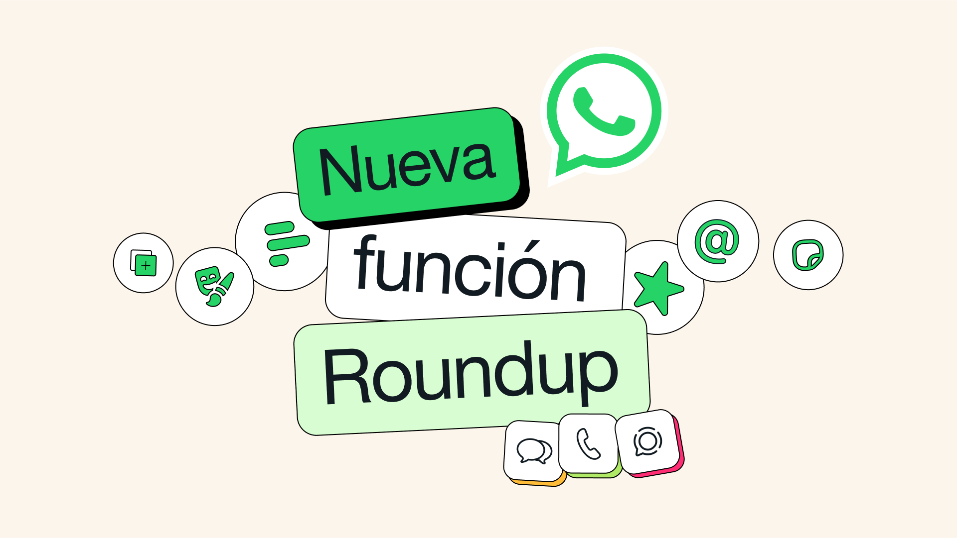 Nuevas funciones de WhatsApp.