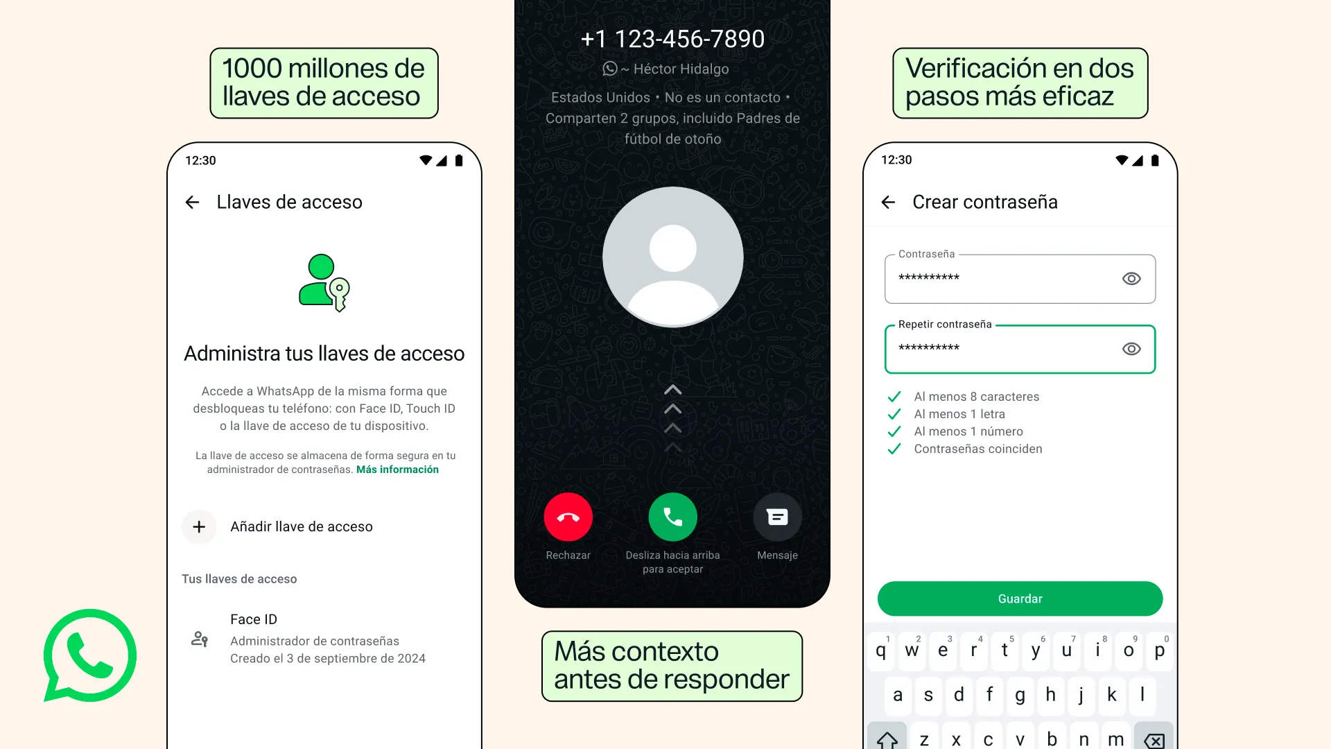 Más medidas de seguridad en WhatsApp.